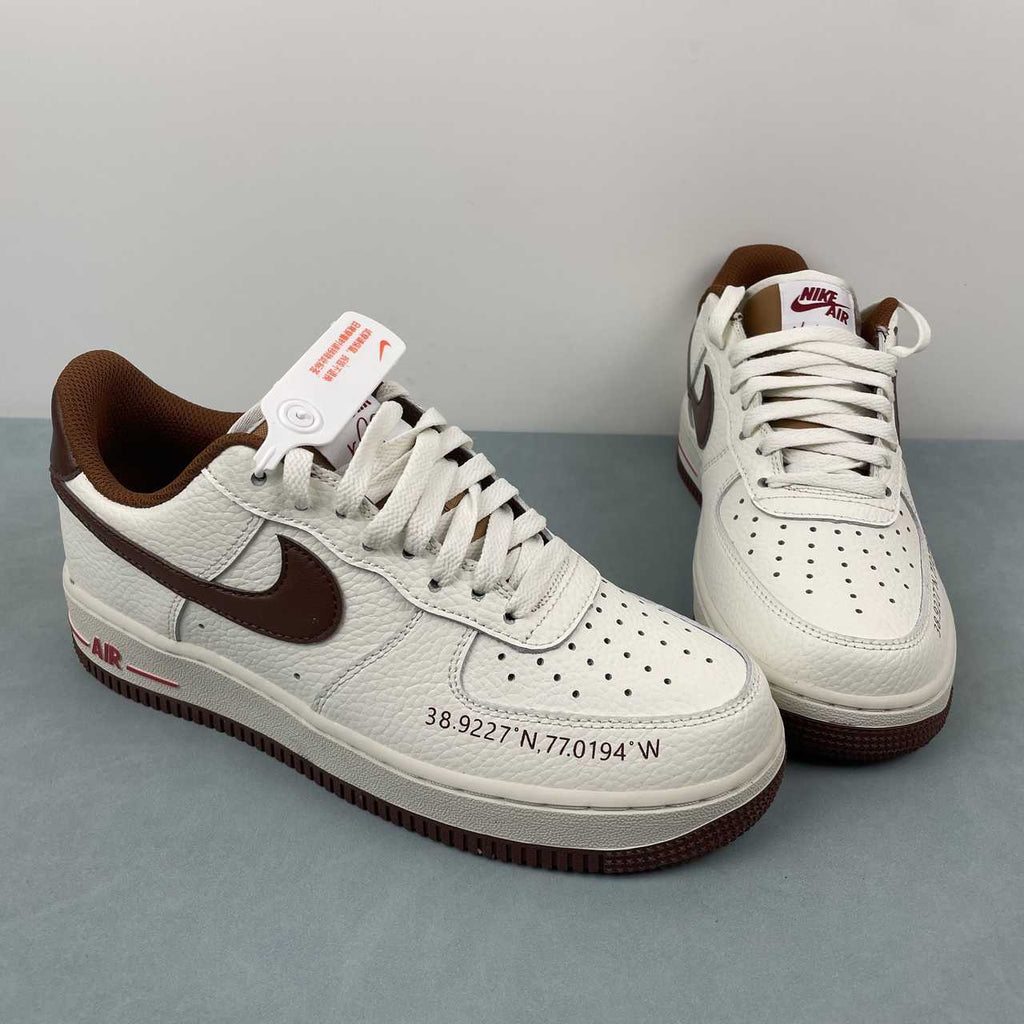 Nike Air Force 1 Low – Cream & Brown  HQ7027-100