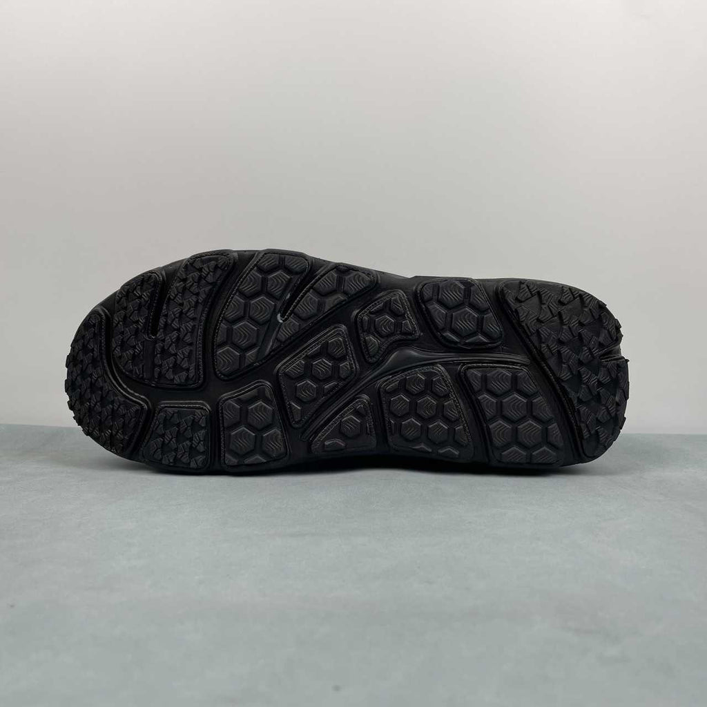 HOKA All-Black Mesh Toggle-Lace Sneakers