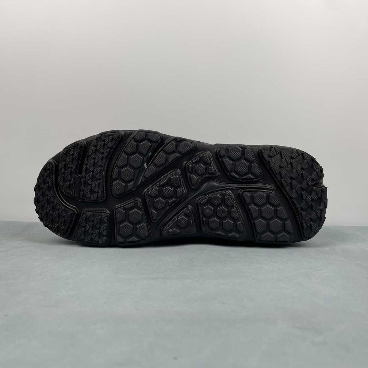 HOKA All-Black Mesh Toggle-Lace Sneakers