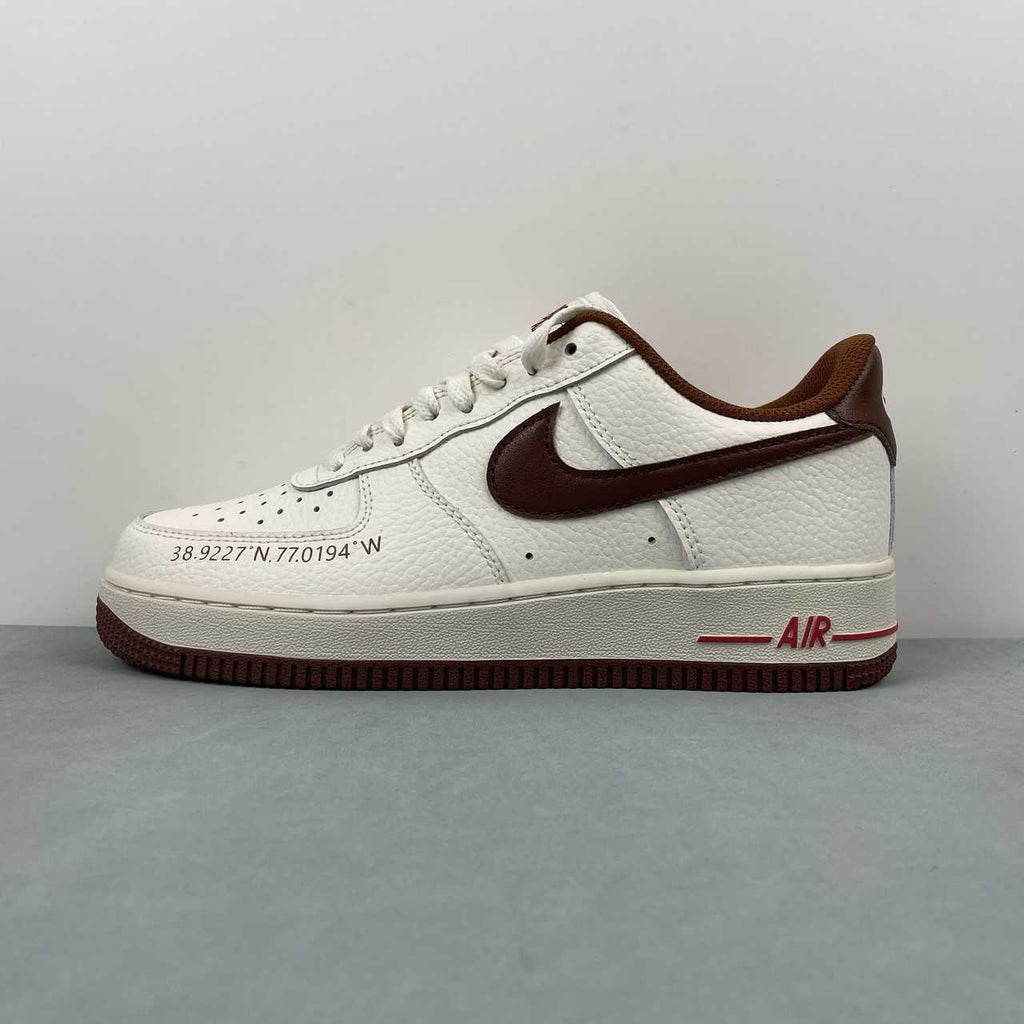 Nike Air Force 1 Low – Cream & Brown  HQ7027-100