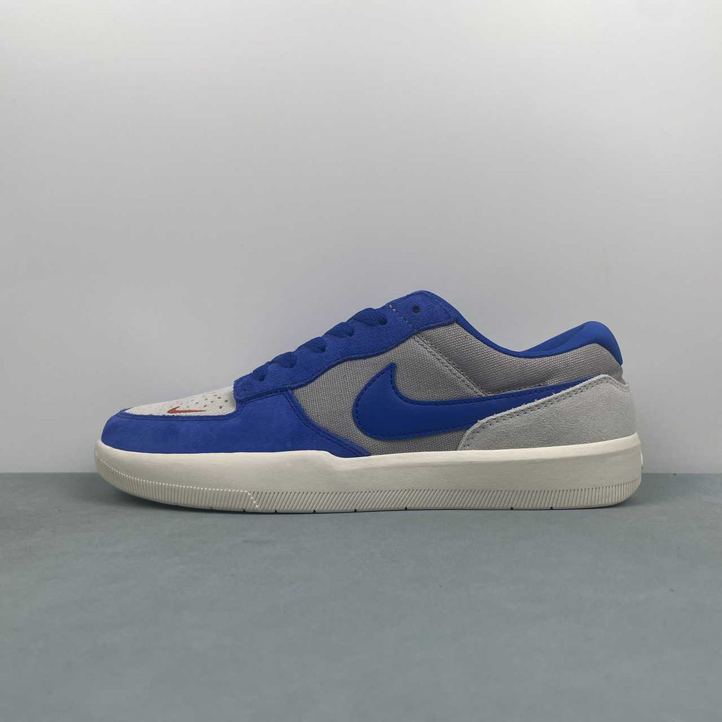 Nike SB Force  Low-Top Sneakers – Royal Blue / Gray / Off-White