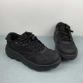 HOKA All-Black Mesh Toggle-Lace Sneakers