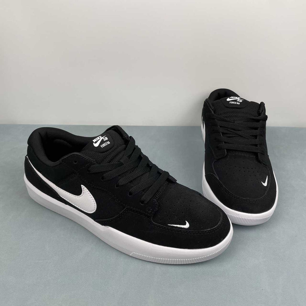 Nike SB Force 58 Shoes - Black/White